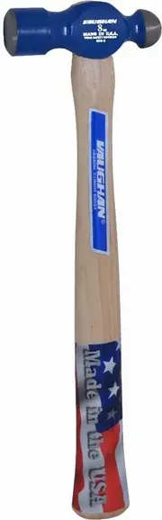 Vaughan TC308 - Ball Pein Hammer 8oz 225g Hickory Handle