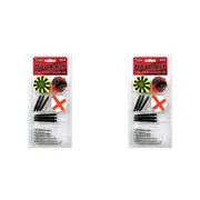 48pc Formula Sports Basic Dart Kit Steel Tip Accessory Set Flight/Nylon Shaft