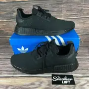 NEW Adidas NMD R1 Men's Black Athletic Running Shoes Size 11.5