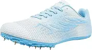 [ZHENSI] Men's Spikes Track and Field Shoes Sprint Racing Running Sneakers Women Kids Jumping Shoes Lightweight Breathable