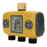 3 Outlet Sprinkler Timer Hose Timer Rain Delay Manual Auto Watering Controller