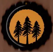 USA Plastic Lined Beer Crown Bottle Cap: Eel River Brewing