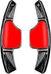 Car Steering Wheel Shift Paddles for C&adillac 2019-up XT4 2020-up CT4 CT5 XT6 Car Accessories Steering Wheel Carbon Fiber Paddle Shift HTEOPOEKFR(Forged Carbon)