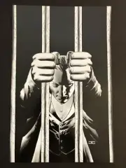 Sherlock Holmes #2 B&W COVER Dynamite Comics Poster Print 8x12 John Cassaday