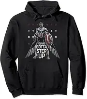 [Marvel] The Falcon And The Winter Soldier Gotta Step Up Pullover Hoodie