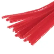 Factory Direct Craft Red Pipe Cleaners | 300 Pieces