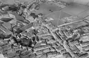 Town Street and environs Farsley 1930 England OLD PHOTO