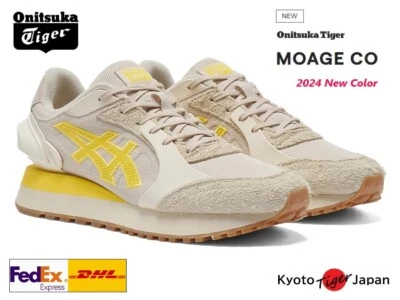 Onitsuka Tiger MOAGE CO ( BEIGE/YELLOW ) 1183B555.250 Unisex Casual 2024NewColor