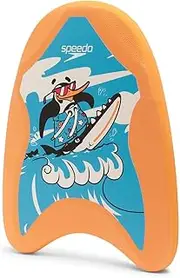 Speedo Unisex Kids Printed Float Learn to Swim, Chima Azue Blue/Fluro Orange, One Size
