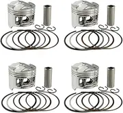 Motorcycle Engine Parts STD Cylinder Bore Size 48.5 mm Pistons & Rings For CBR250 CBR14 CBR17 MC14 MC17 KT7