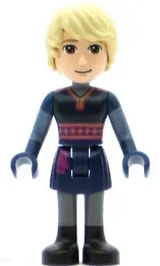 LEGO Disney Minifigure Kristoff - Blue Tunic (Genuine)