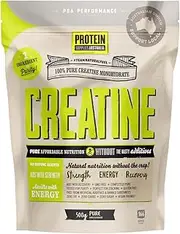 Protein Supplies Australia Pure Creatine Monohydrate Powder 500 g, Pure, 500 g