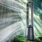 LOVELEDI Tower Fans Bladeless - Pedestal Oscillating Tower Fan for Bedroom, Cool
