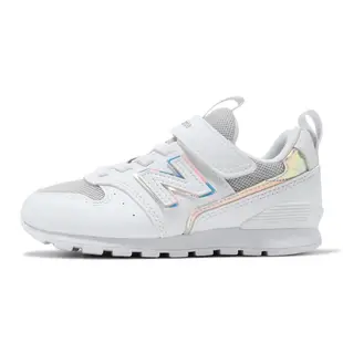 New Balance 休閒鞋 996 Wide 中童 寬楦 白 銀 緩衝 網布 魔鬼氈 小朋友 運動鞋 NB YV996HC3-W