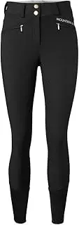 [Mountain Horse] Womens Diana Breeches - Taupe - Breathable - High Waist Breeches with fullseat Silicone Grip -