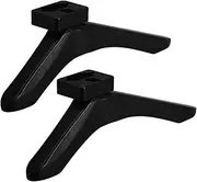 WHAMVOX 1 Pair Tv Stand Replacement Legs Sturdy Stable Pedestal Base for Tvs Monitors Effortless Assembly Sleek Design