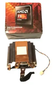 AMD FX Heatsink Cooling Fan for FX 4350, 4130 Series CPU's Socket AM2-AM3 - New