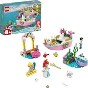 LEGO 43191 Disney Princess Ariel’s Celebration Boat Toy,The Little Mermaid Set for 4+ Years Old