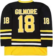 [PRIMITAS] Boston Happy Gilmore #18 Adam Sandler 1996 Movie Ice Hockey Jersey Stitched Letters and Numbers S-XXXL