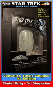 Eaglemoss Star Trek XL Edition Shuttlecraft Captain's Yacht Calypso 13.5cm Model