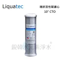 在飛比找蝦皮商城優惠-【美國 Liquatec】10吋CTO塊狀活性碳濾心 適用淨