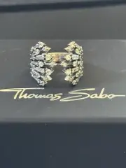 RRP £180 Thomas Sabo Winter Sun Rays Ring Nib So N 56