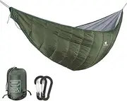 GUYOS Portable Hammock Underquilt Winter Cold Weather Warm Under Quilt for Outdoor Camping Hiking