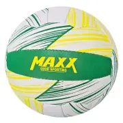 GS MaxX Club training Netball Green & gold - Size 5 - 2025 edition