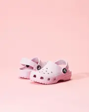 [Crocs] Crocs Toddlers' Classic Clogs Shoes in Ballerina Pink Size 05 05 Ballerina Pink