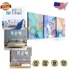 16x24 Inch Colorful Abstract Canvas Art - 3 Panels for Modern Homes