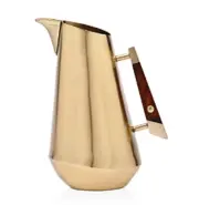 Godinger Zephyr Gold Tone 60 oz Pitcher H1301