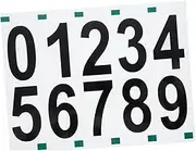 Veemoon Door Numbers 6 Sheets of Small Number Stickers for House Mailbox and Apartment 2 Inches