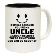 I Smile Because Youre My Uncle Mug Cup