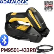 Datalogic PM9501-433RB 2D USB Wireless Barcode Scanner w Cradle/Battery/PSU