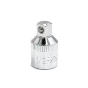 Chicane 1/2"(F) x 3/8"(M) Socket Adapter - Chrome Plated Chrome Vanadium Steel