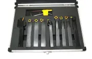 9PC Turning / Boring / Parting and Grooving Tool Set 10mm Shank RDGTOOLS