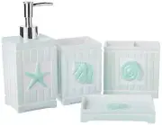 Sweet Home Collection Bathroom Accessories Sets Unique Collections Modern Cla...