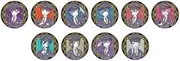 STATION IDOL LATCH! 09 Station Staff Ver. Vol. 2 [Graph Art Illustration] Can Badge Box of 10