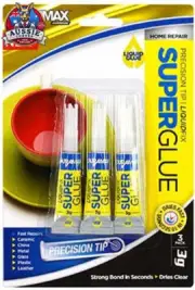 Super Glue Tube 3g, Pack of 3 for Quick Adhesive Bonding