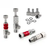 Airbrush Quick Disconnect Accessories 1/8 Quick Realse Fitting Adapter Parts