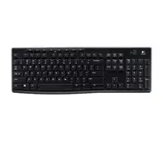 Logitech 920-003057 - K270 keyboard RF Wireless Black, Grey