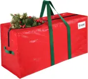 Christmas Tree Storage Bag 7.5 Ft, Sturdy & Waterproof Xmas Holiday Tree Bag wit