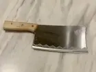 Cleaver Knife Chopper MasterChef Meat Bone Butcher KitchenStainless Steel AU