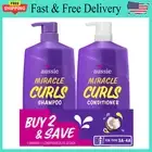 Aussie Miracle Curls Shampoo and Miracle Curls Conditioner Dual Pack 26.2 oz