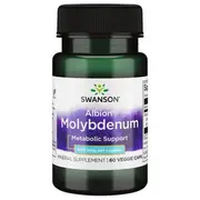 Swanson, Albion Molybdenum, 400 mcg, 60 Veggie Caps