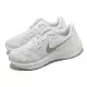 Nike 慢跑鞋 Wmns Air Zoom Structure 25 女鞋 白 銀 氣墊 支撐 穩定 緩震 DJ7884-101