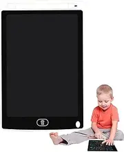 Electronic Doodle Pad for Kids, 8.5-inch Bold Handwriting Black Pad Kid Toy, Smart Highlight Light-Powered Bold Writing Board