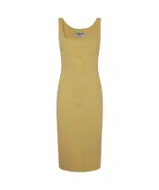 Chiara Boni La Petite Robe Josuke Sheath Dress IT40 SOLEIL