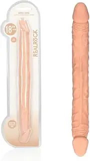 Realrock Double Dong, Flesh, 18-Inch Size