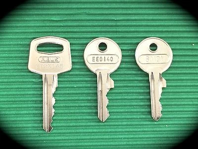 Replacement ABUS Padlock Keys Cut To Code Number-Key For Padlocks-Free Post